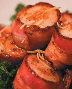 Bacon Wrapped Scallops