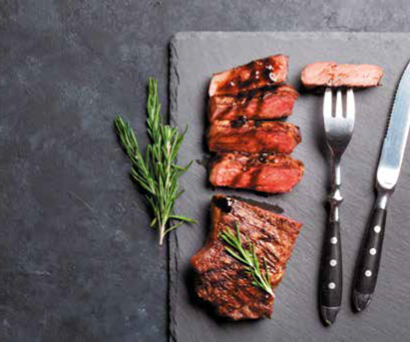 9oz Sterling Silver New York Strip Steaks